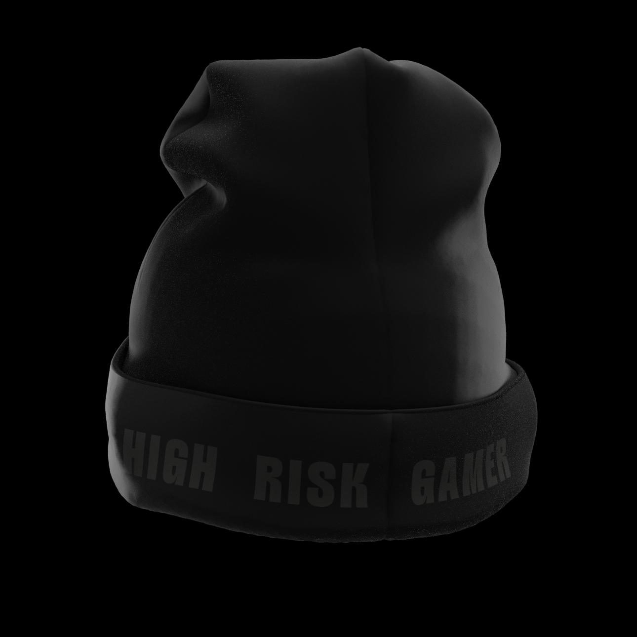 ALUKYI High Roller Beanie Black - Image 2