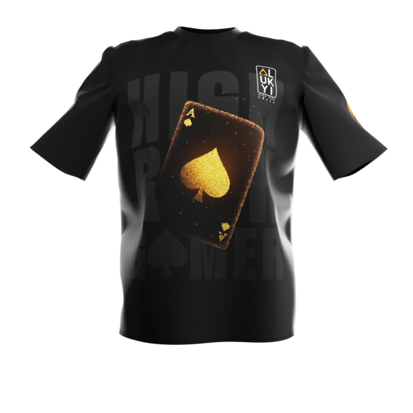ALUKYI High Roller Premium Tee Black