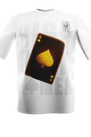 ALUKYI High Roller Premium Tee White