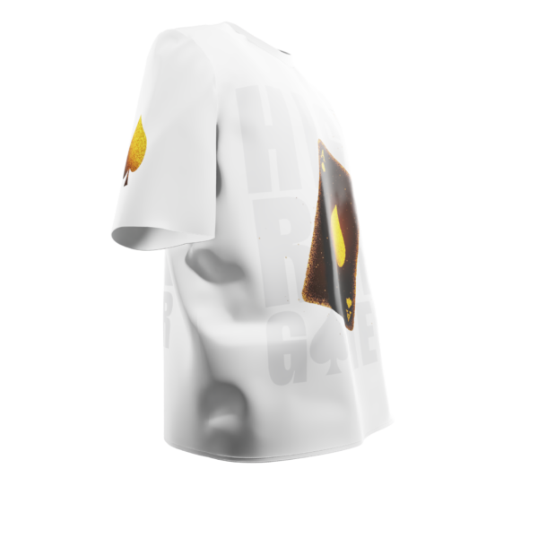ALUKYI High Roller Premium Tee White - Image 5