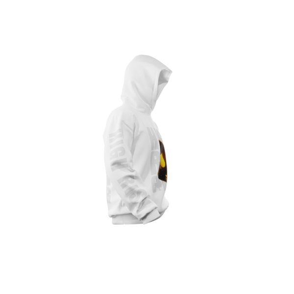 ALUKYI High Roller Premium Hoodie White - Image 2