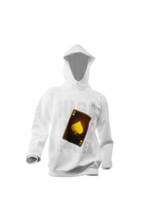 ALUKYI High Roller Premium Hoodie White