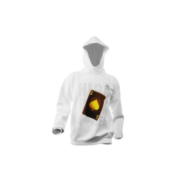 ALUKYI High Roller Premium Hoodie White